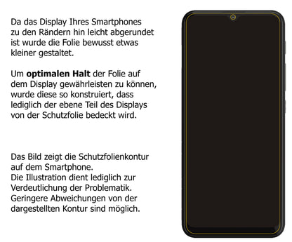 1x Schutzfolie matt für Motorola Moto G10 Display-Schutzfolie