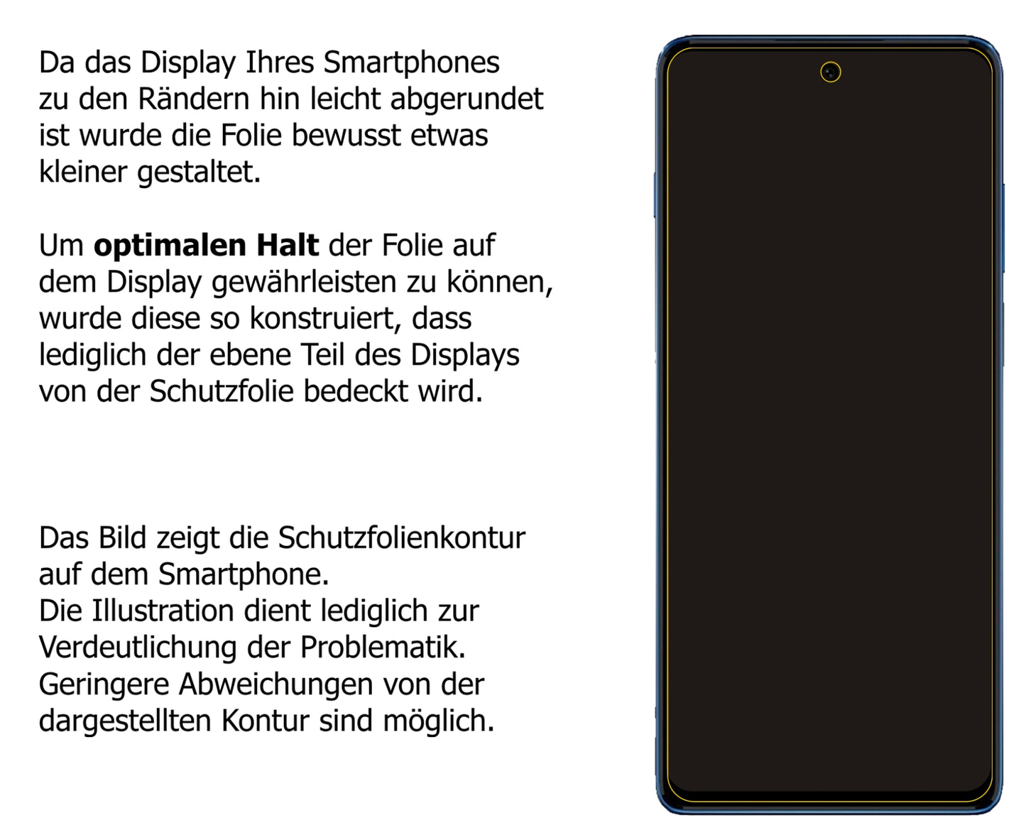5x Schutzfolie matt für Motorola Moto G200 Display-Schutzfolie