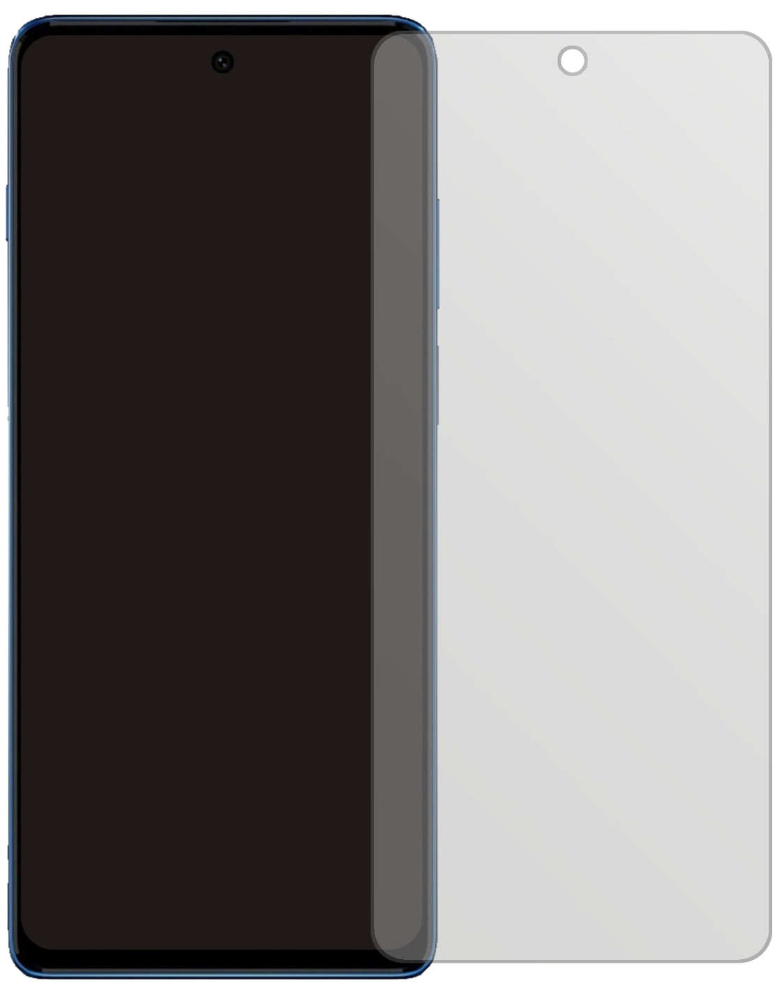 5x Schutzfolie matt für Motorola Moto G200 Display-Schutzfolie
