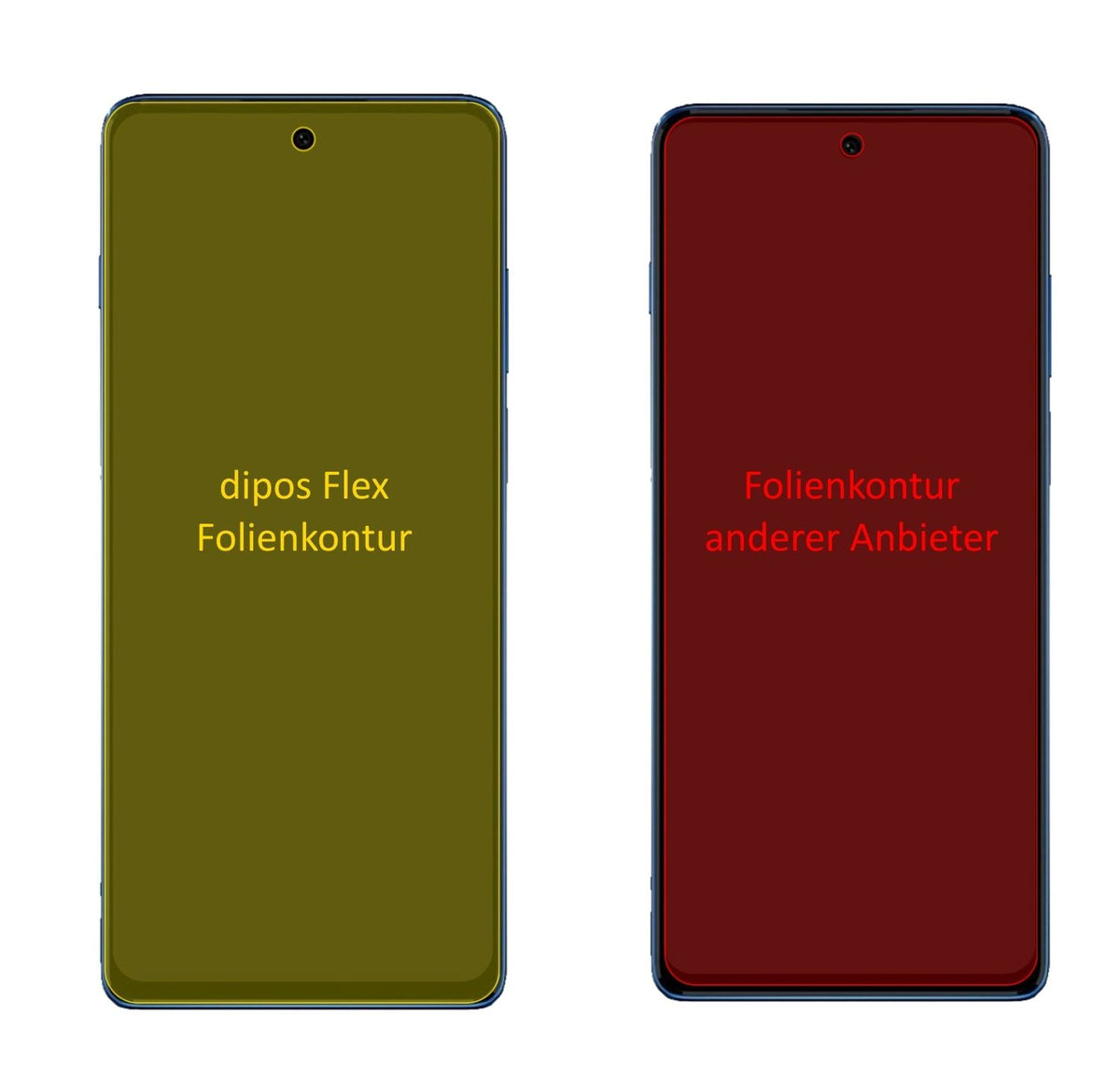 3x 3D Full Cover Schutzfolie für Motorola Moto G200