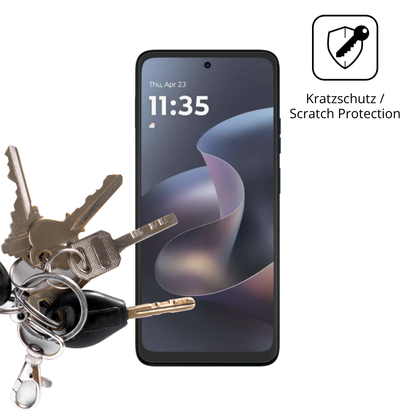 Schutz gegen Kratzer auf dem motorolamoto g 2026 Glas durch Schlüssel oder Ähnliches