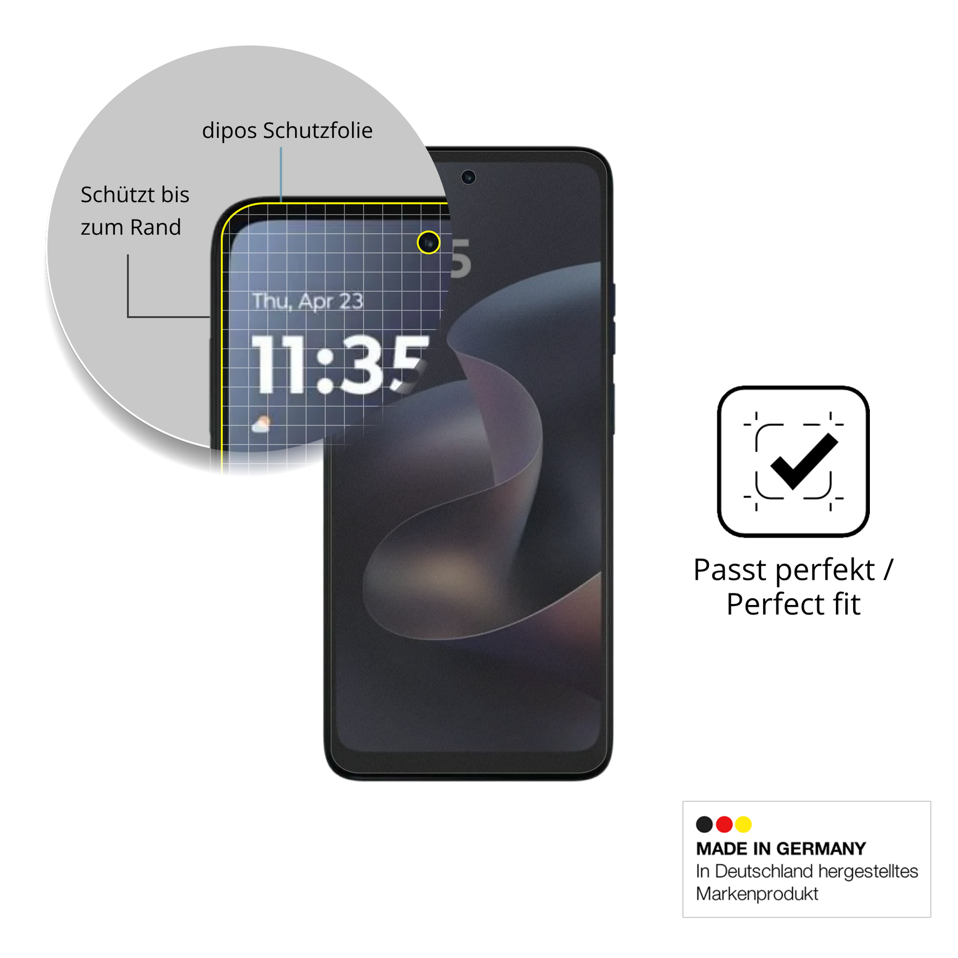 Schutz gegen Kratzer auf dem motorolamoto g play 2026 Glas durch Schlüssel oder Ähnliches