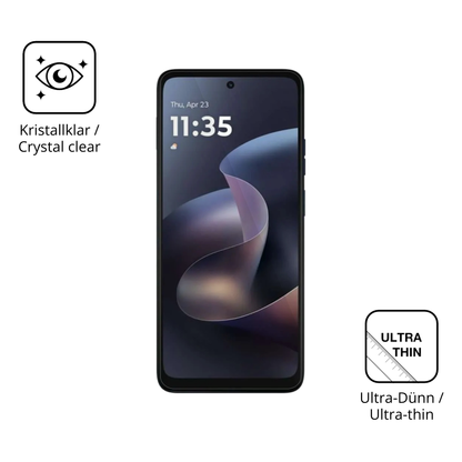 Dünne und klare Folie passend zugeschnitten für motorolamoto g play 2026