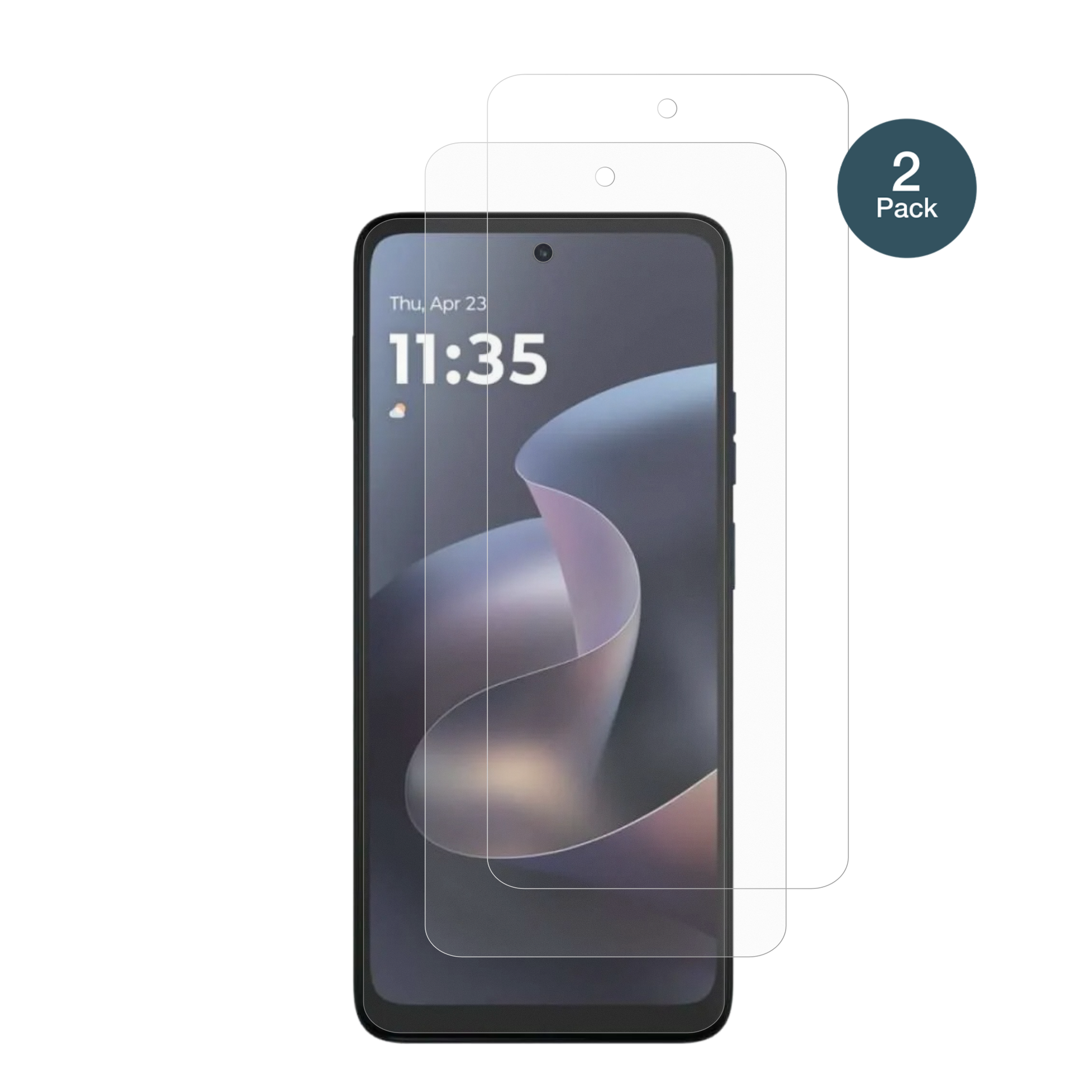 motorolamoto g 2026 mit aufgebrachter dipos Panzerfolie, die lästige Fingerabdrücke minimiert