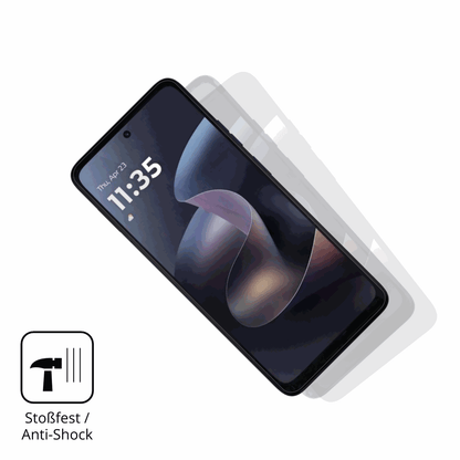 Schutz gegen Kratzer auf dem motorolamoto g play 2026 Glas durch Schlüssel, Stöße gegen die Tischkante oder Stürze