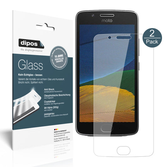Perfekte Passform und ultimative Qualität: Unser 9H Panzerglas bietet Schutz für Motorola-Moto G5