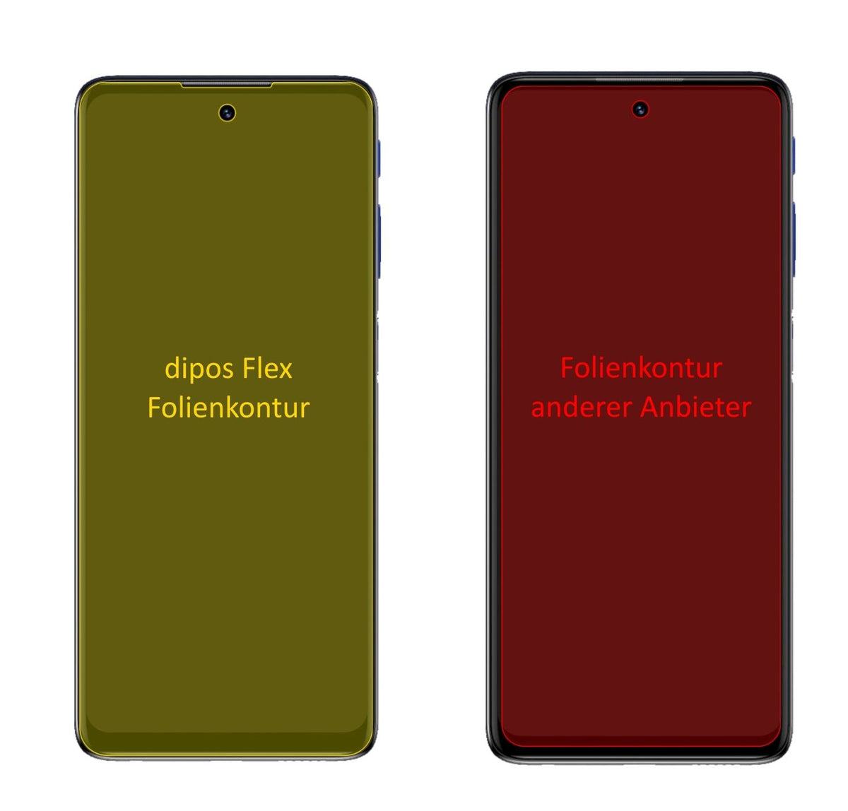 3x 3D Full Cover Schutzfolie für Motorola Moto G51 5G