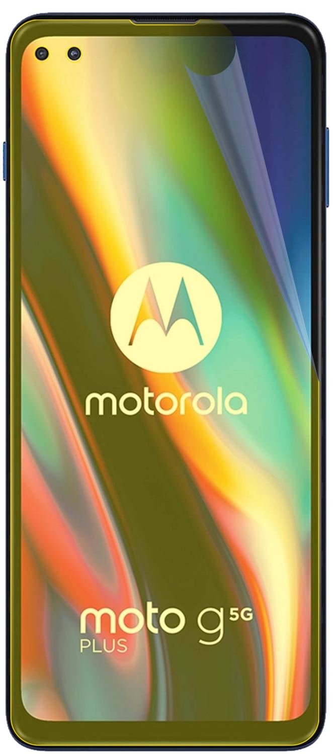 2x 3D Full Cover Schutzfolie für Motorola Moto G 5G Plus