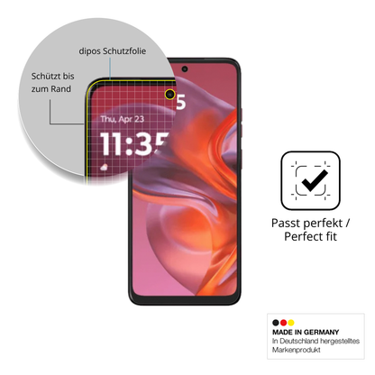 Besonders flexibler Displayschutz mit Anti-Shock-Schicht im Materialmix