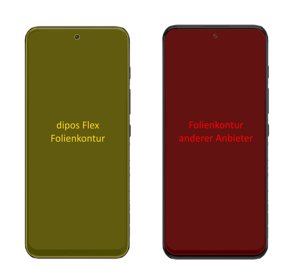 2x 3D Full Cover Schutzfolie für Motorola Moto G71