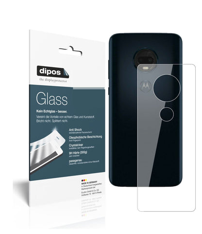 Perfekte Passform und ultimative Qualität: Unser 9H Panzerglas bietet Schutz für Motorola-Moto G7 Rückseite