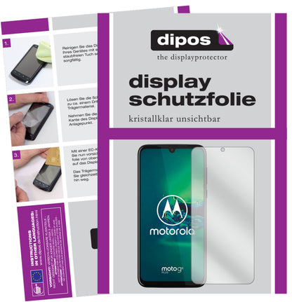1x Schutzfolie klar für Motorola Moto G8 Plus Display-Schutzfolie
