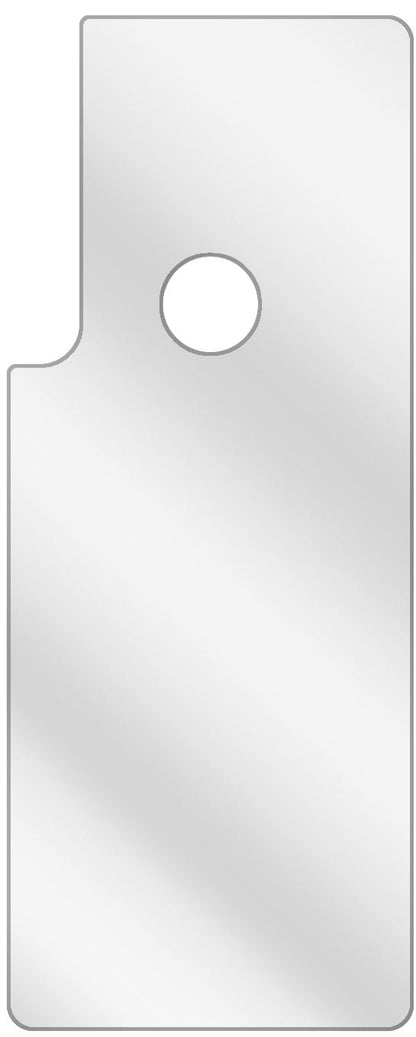 dipos Displayschutz für Motorola Moto G8 Plus Rückseite, transparente Oberfläche, geringe Dicke und perfekte Passform