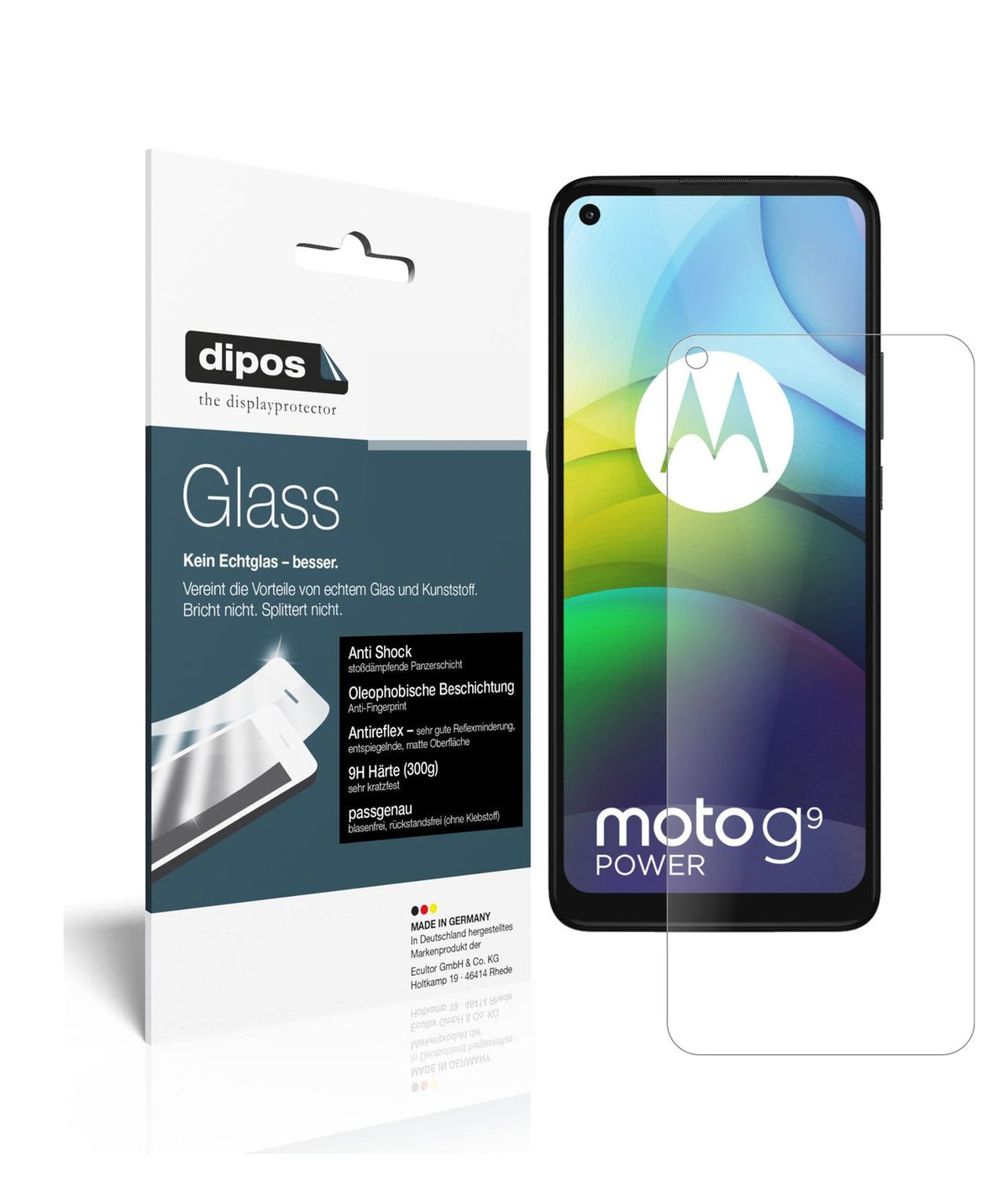 Besonders flexibler Displayschutz mit Anti-Shock-Schicht im Materialmix
