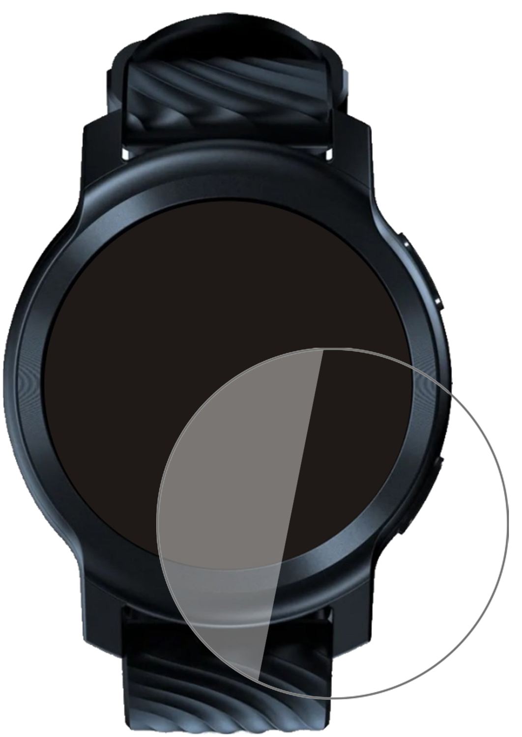 1x 9H Schutzfolie für Motorola Moto Watch 100 Panzerfolie