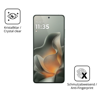 Flexible TPU-Folie passend zugeschnitten für Motorola Moto X70 Air Pro, vollständige Abdeckung