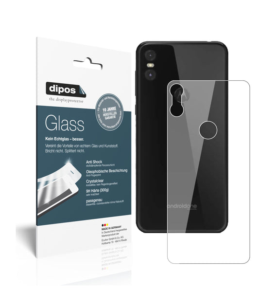 Perfekte Passform und ultimative Qualität: Unser 9H Panzerglas bietet Schutz für Motorola-One Rückseite