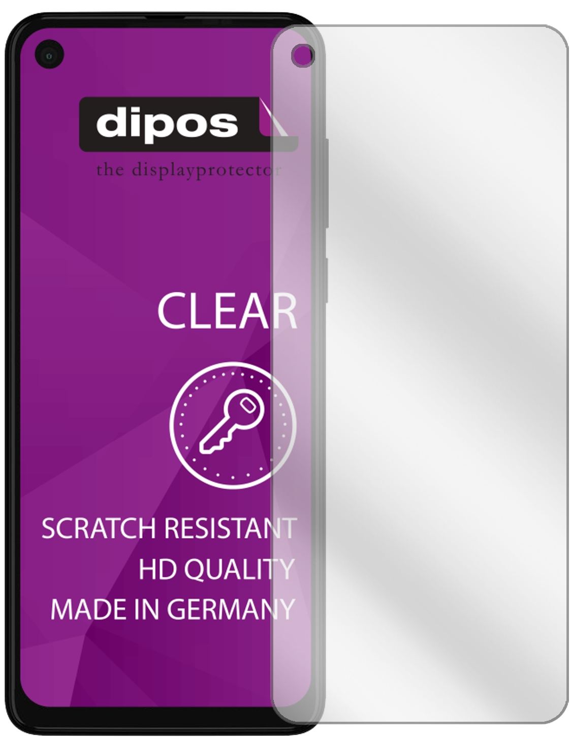 1x Schutzfolie klar für Motorola P50 Display-Schutzfolie