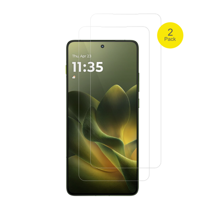 MotorolaSignature mit aufgebrachter dipos Displayschutzfolie, glasklare Darstellung ohne Einschränkungen