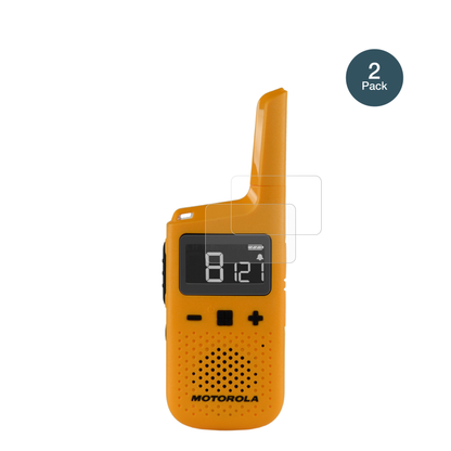 MotorolaTalkabout T72 mit aufgebrachter dipos Panzerfolie, die lästige Fingerabdrücke minimiert