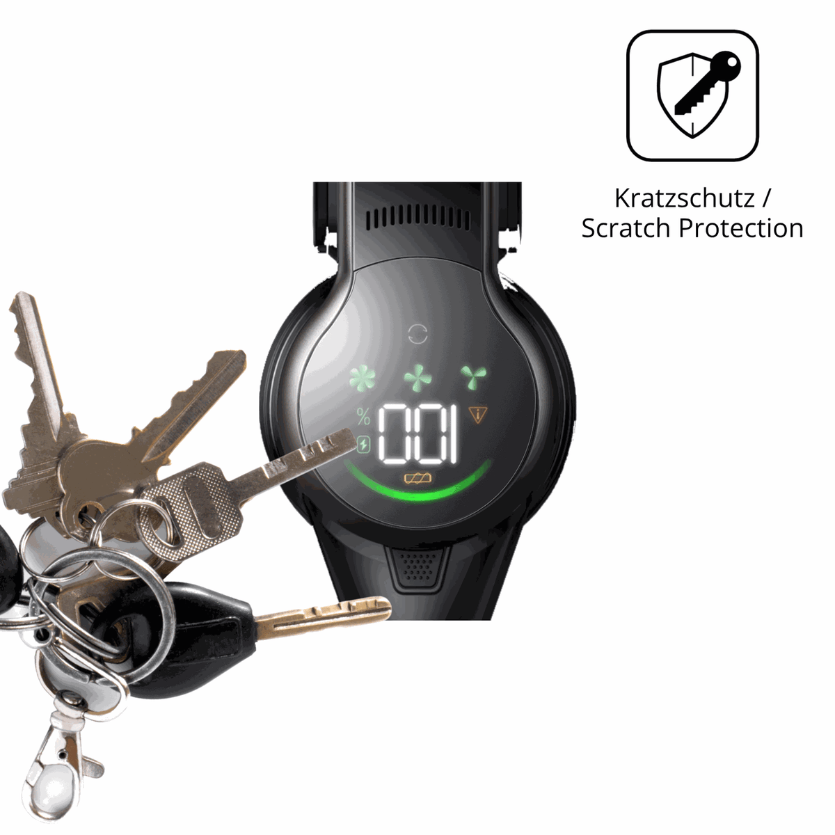 2x Schutzfolie matt für MOVA S2 Display-Schutzfolie