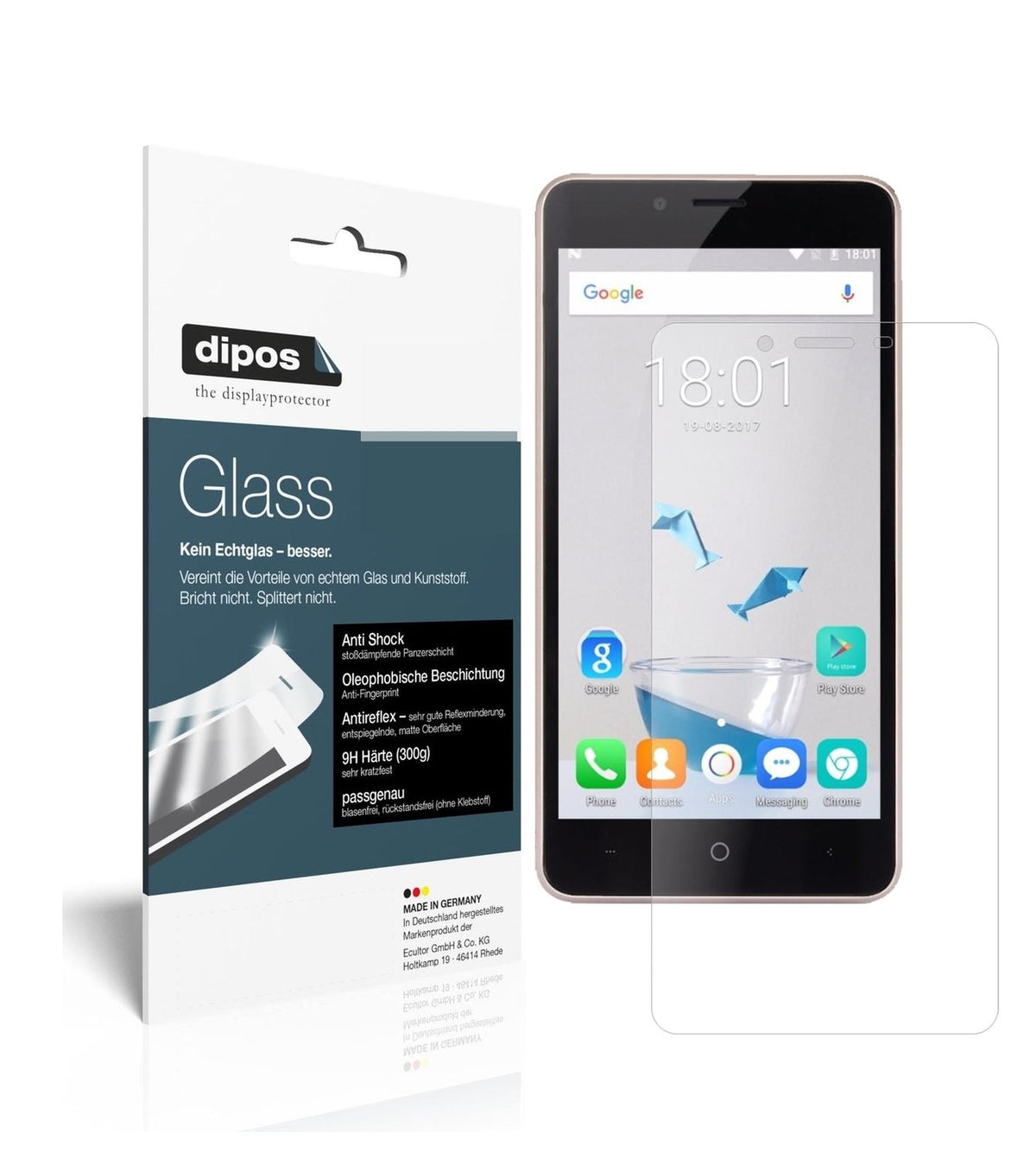 1x 9H Schutzfolie matt für Leagoo Kiicaa Power Panzerfolie