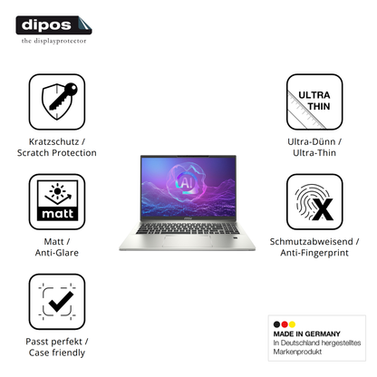 Displayschutz hergestellt in Deutschland, höchste Qualität made in Germany