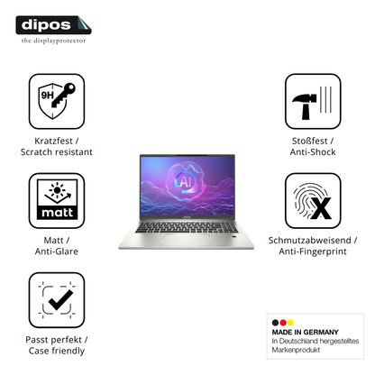 Displayschutz hergestellt in Deutschland, höchste Qualität made in Germany