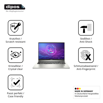 Displayschutz hergestellt in Deutschland, höchste Qualität made in Germany