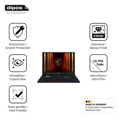 Displayschutz hergestellt in Deutschland, höchste Qualität made in Germany