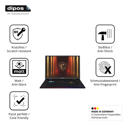 Displayschutz hergestellt in Deutschland, höchste Qualität made in Germany