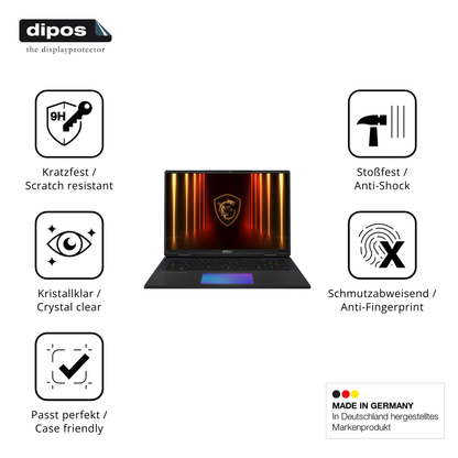 Displayschutz hergestellt in Deutschland, höchste Qualität made in Germany