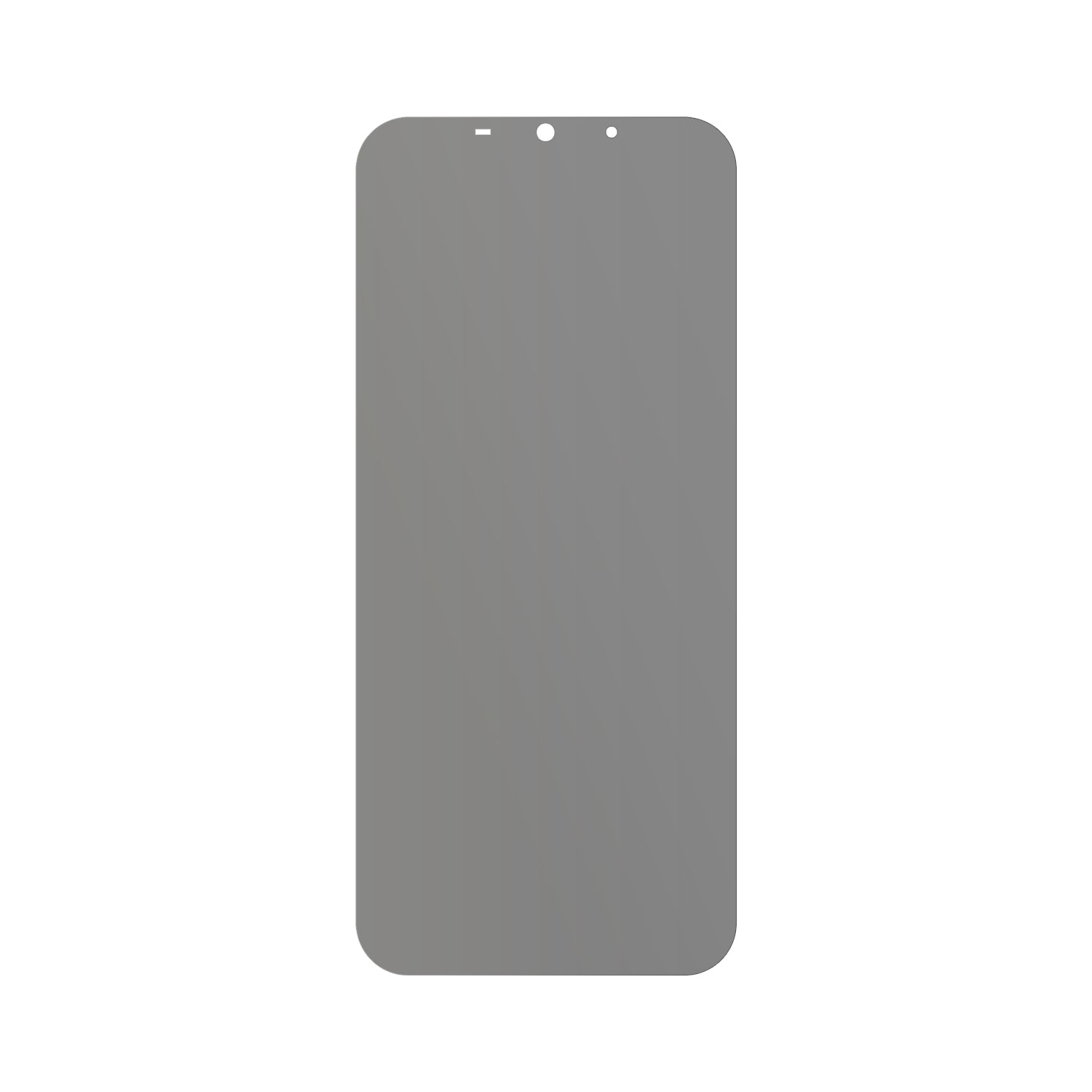 dipos Displayschutz für MTGud Smartphone, mattierte Oberfläche, Blickschutzfilter und perfekter Passform