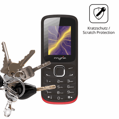 dipos Displayschutz für MUCAR 892BT, mattierte Oberfläche, robuste Festigkeit und perfekte Passform