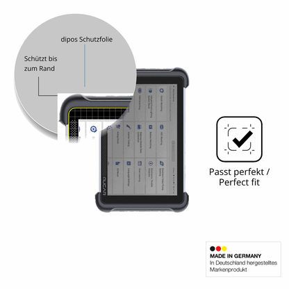 Blickschutzfolie für MUCAR 892BT matt Schutzfolie Privacy