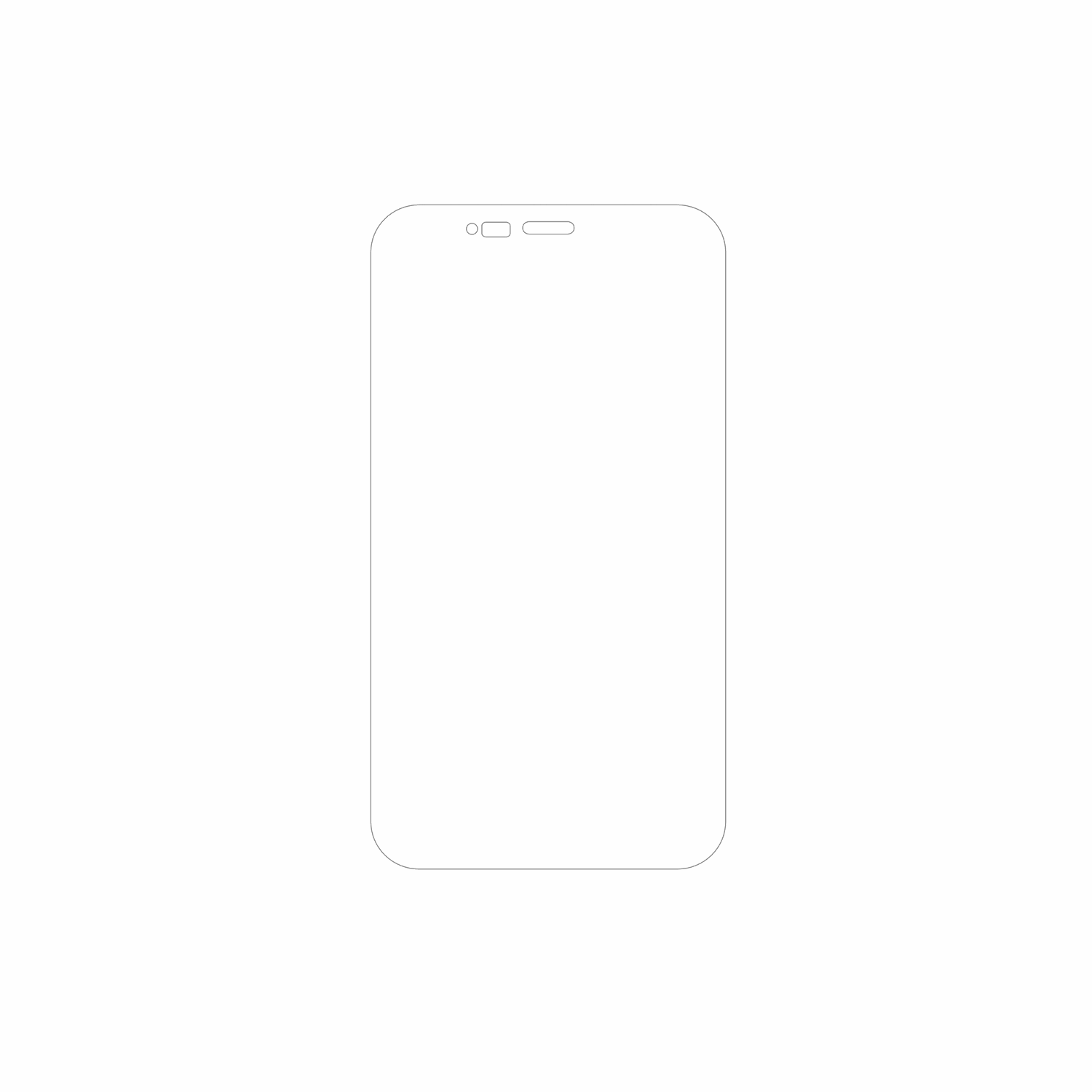 dipos Displayschutz für muditacompact, mattierte Oberfläche, geringe Dicke und perfekte Passform