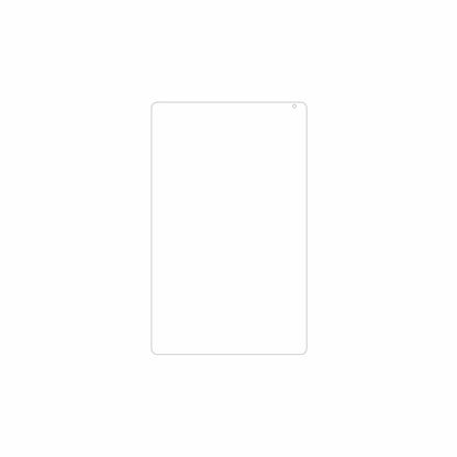 dipos Displayschutz für Muisoo MSOKB1001 10.1, mattierte Oberfläche, geringe Dicke und perfekte Passform