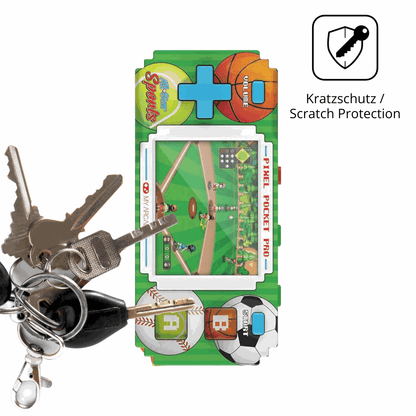2x Schutzfolie matt für MyArcade Pixel Pocket Pro All Star Sports Display-Schutzfolie