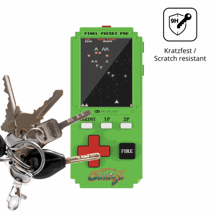 2x 9H Schutzfolie matt für MyArcade Pixel Pocket Pro Galaga Panzerfolie