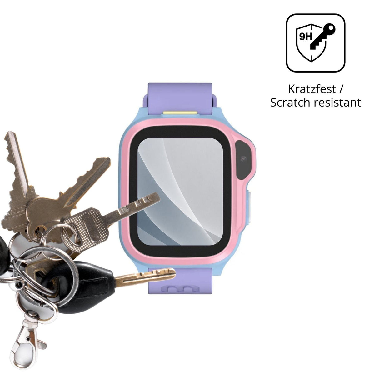 dipos Displayschutz für Myfirst Fone S4, mattierte Oberfläche, robuste Festigkeit und perfekte Passform
