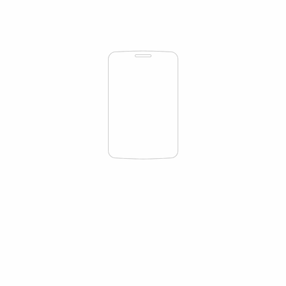 dipos Displayschutz für Myria Endless 3G, mattierte Oberfläche, geringe Dicke und perfekte Passform