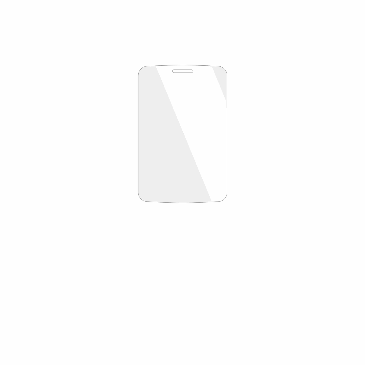 dipos Displayschutz für Myria Endless 3G, transparente Oberfläche, geringe Dicke und perfekte Passform