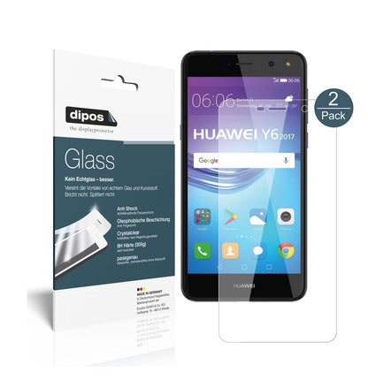 1x 9H Schutzfolie für Huawei Y6 (2017) Panzerfolie