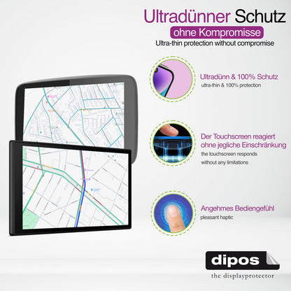 2x Schutzfolie klar für Carpe Iter Pad V4B Display-Schutzfolie