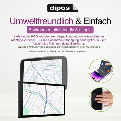 2x Schutzfolie klar für Carpe Iter Pad V4B Display-Schutzfolie