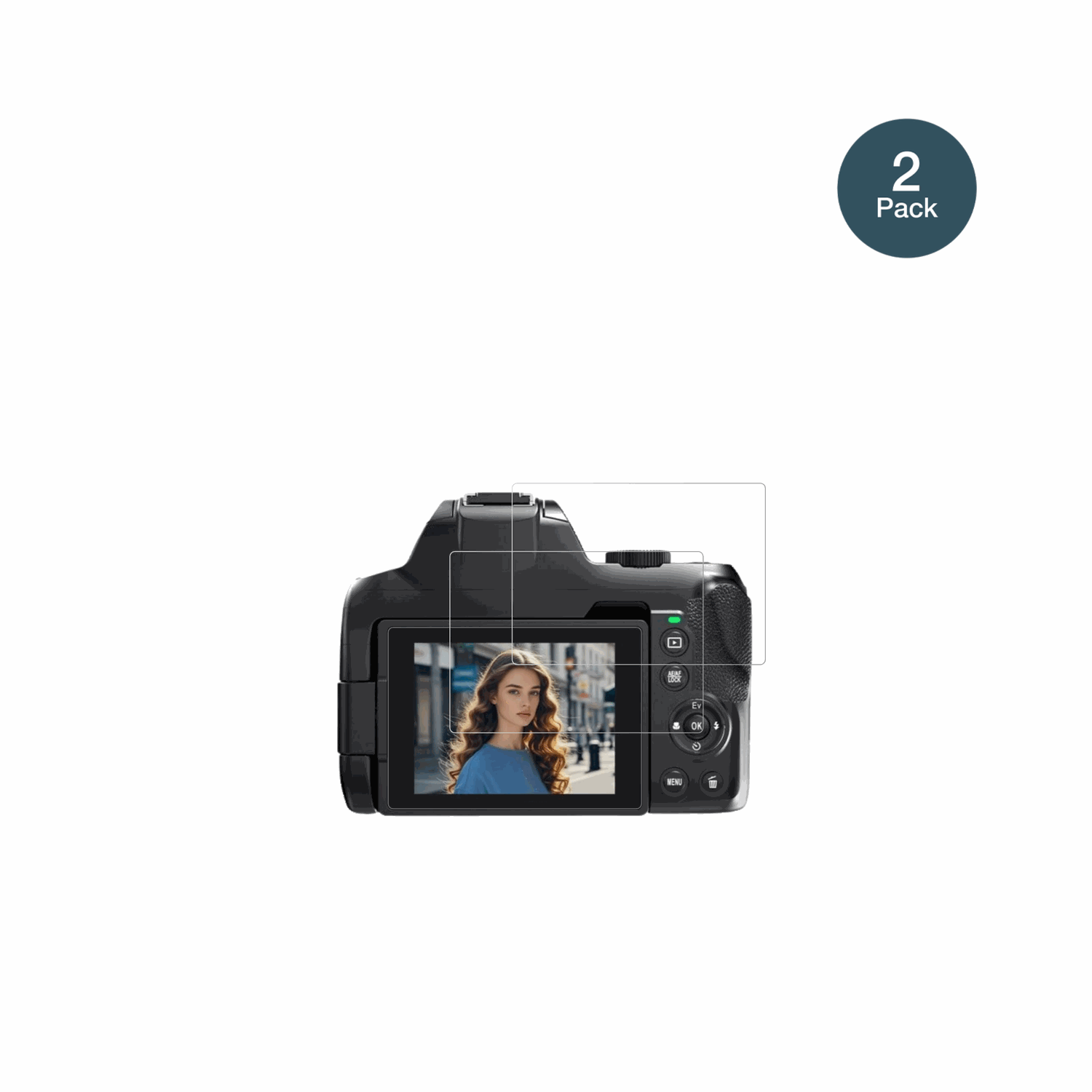NBD4K 64MP mit aufgebrachter dipos Flex Schutzfolie, glasklare Darstellung ohne Einschränkungen