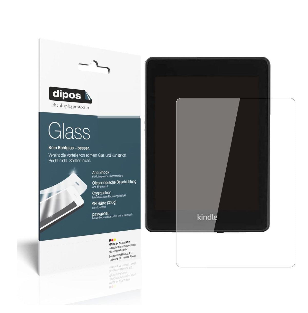 1x 9H Schutzfolie für Amazon Kindle Paperwhite (2021) Panzerfolie