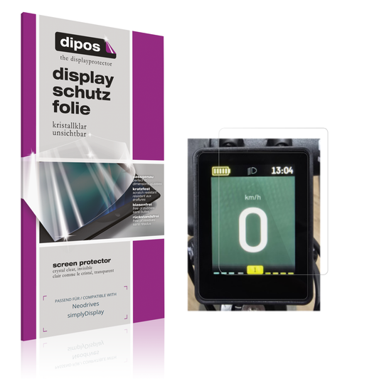 2x Schutzfolie klar für Neodrives simplyDisplay Display-Schutzfolie