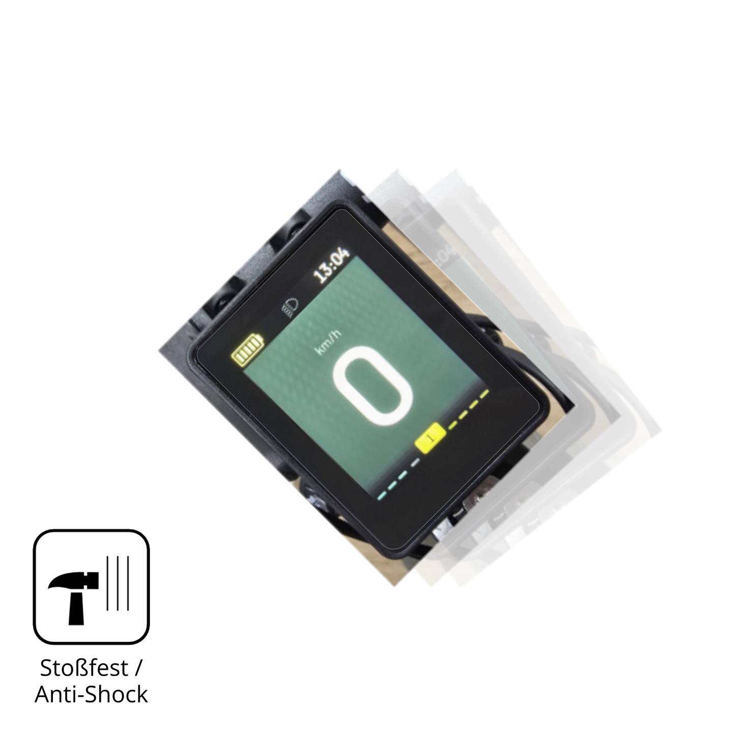 2x 9H Schutzfolie matt für Neodrives simplyDisplay Panzerfolie