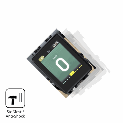 2x 9H Schutzfolie matt für Neodrives simplyDisplay Panzerfolie